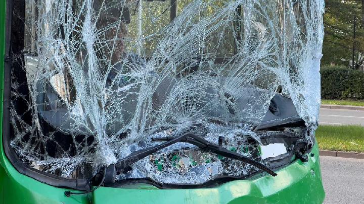 Bus and Tanker Collision in Sumatra Kills 16 People