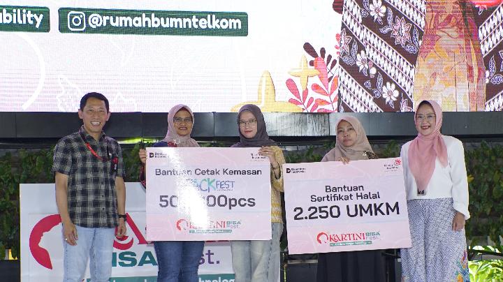 Perkuat Peran Kartini Digital, Telkom Dorong UMKM Perempuan Tembus Pasar Lebih Luas