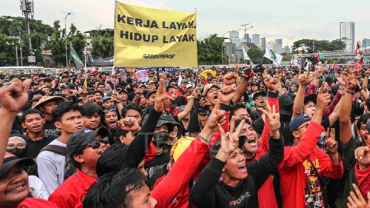 Polda Metro Jaya Tangkap 101 Orang saat Demo May Day