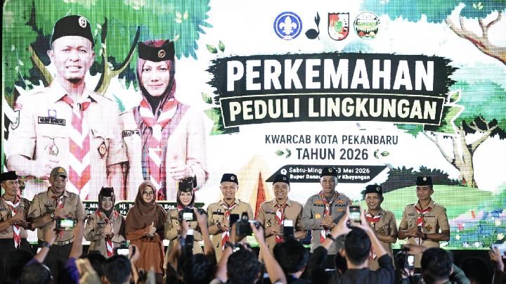 Pemkot Pekanbaru Resmikan Bumi Perkemahan Tunas Kencana