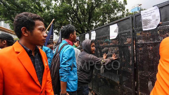 Alasan Polisi Hadang Mahasiswa di Patung Kuda