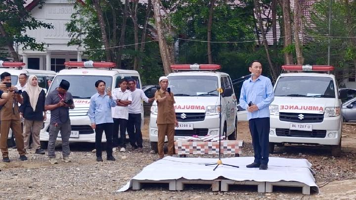 Bantuan Bertambah, Kemenkes Salurkan 11 Ambulans di Aceh Tamiang untuk Pemulihan Sumatra