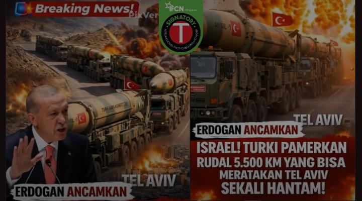 Fact Check: Did Turkey Showcase 5,500-km Long-Range Missiles?