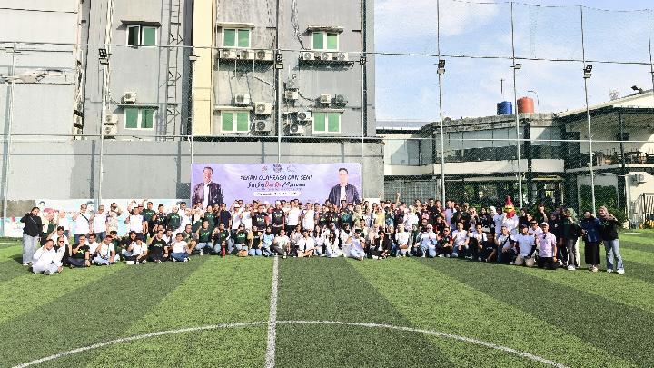 Serikat Pekerja Pegadaian Makassar Gelar Pekan Olahraga dan Seni untuk Peringati Hari Buruh Internasional