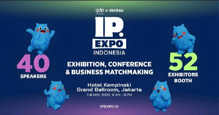 IP Expo Indonesia 2026 Perkuat Ekosistem Kreatif Nasional