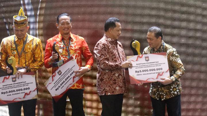 Mampu Kendalikan Inflasi, Enam Pemda di Kalimantan Raih Apresiasi dari Kemendagri