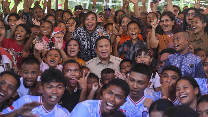 Prabowo Kagum Warga Miangas Hafal Nama-nama Menteri