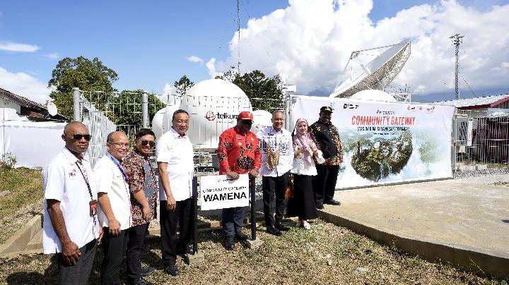 TelkomGroup Resmikan Community Gateway Wamena