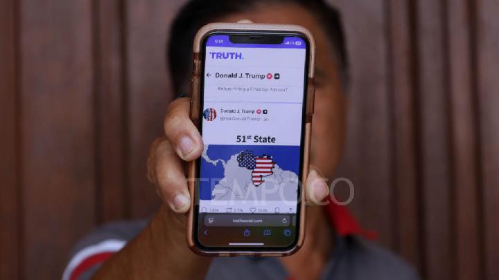 Trump Posts Venezuela as '51st State' on Truth Social