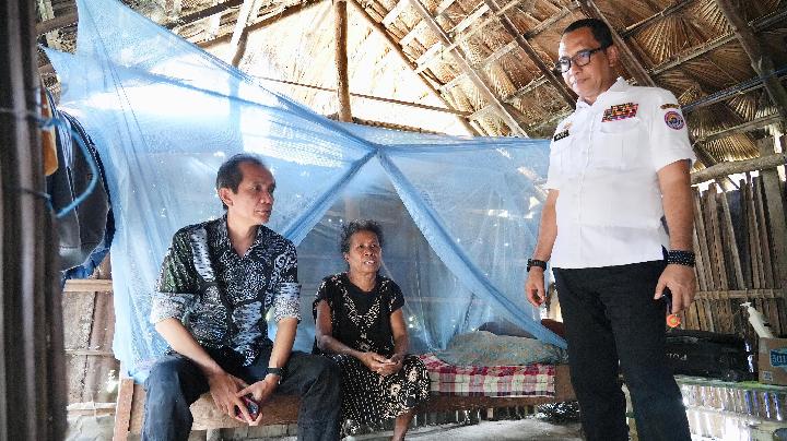 Sekretaris BNPP Turun ke Perbatasan Timor Leste, Cek Langsung Rumah Calon Penerima RTLH