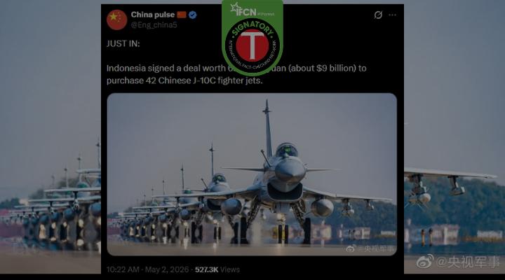 Perang Narasi Memoles Citra Jet Tempur Cina