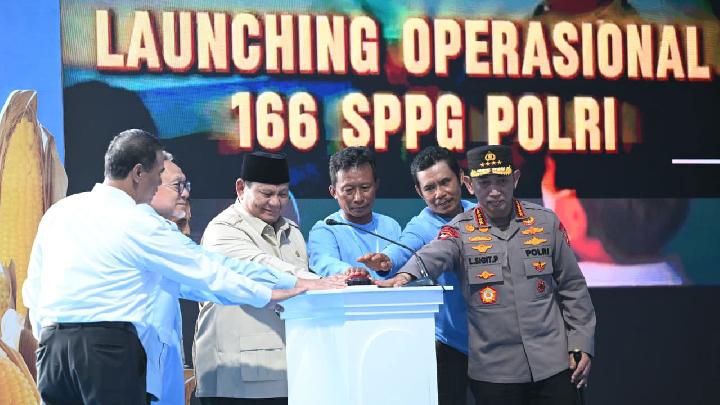 Prabowo Luncurkan Proyek Gudang Pangan dan SPPG Polri