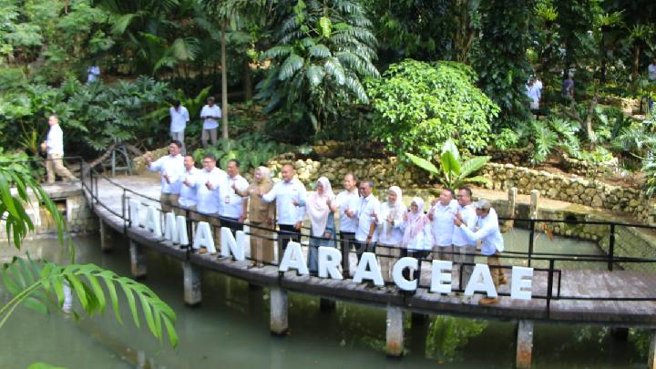 HUT Ke-209, Kebun Raya Bogor Resmikan Taman Araceae