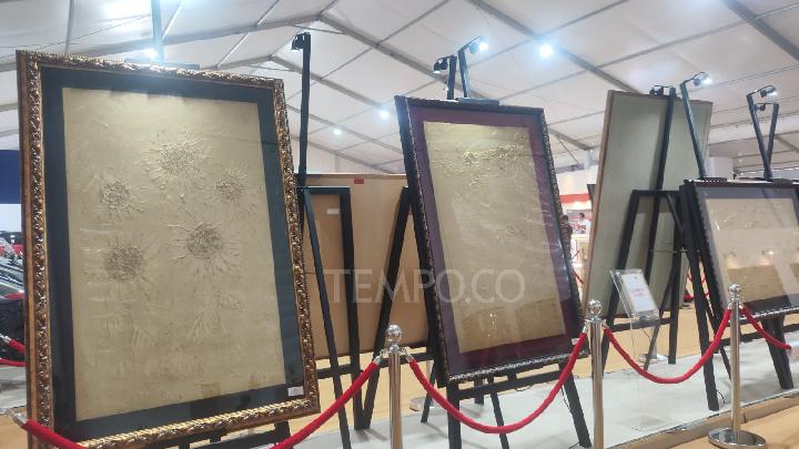 Jaksa Lelang Lukisan Emas Karya Seniman Korea Rampasan Asabri