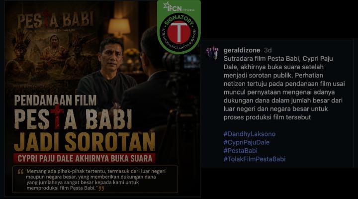Fact Check: Is "Pesta Babi" Documentary Film Funded by Foreigners?