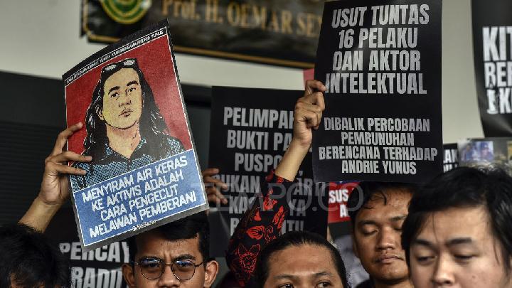 Mosi tidak Percaya Kasus Andrie Yunus di Pengadilan Militer