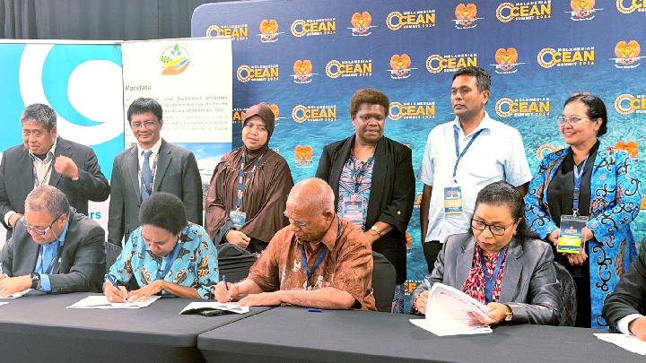 KKP Perkuat Diplomasi Kelautan Lewat Dukungan Kolaborasi Riset di Melanesian Ocean Summit 2026