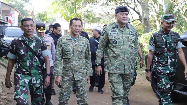 Bupati Bogor Apresiasi TMMD ke-128 yang Tuntaskan Pembangunan Jalan 5,2 Kilometer di Cigudeg
