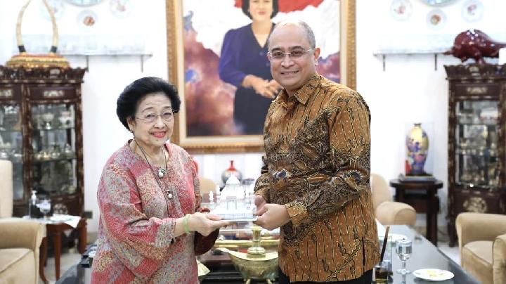 Megawati dan Dubes India Bahas Kedekatan Dua Negara Sejak Era Soekarno dan Nehru