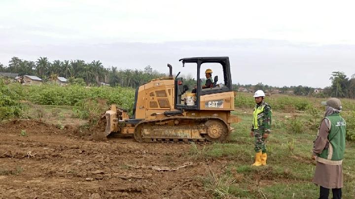 Rehabilitasi Sawah di Aceh Tamiang Libatkan TNI dan Universitas