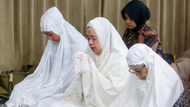 Puan Salat Idul Adha di Masjid DPR, Sumbang Sapi Seberat 1 Ton
