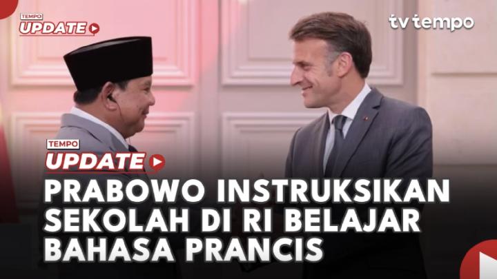 Kemendikdasmen Kaji Arahan Prabowo Soal Bahasa Prancis