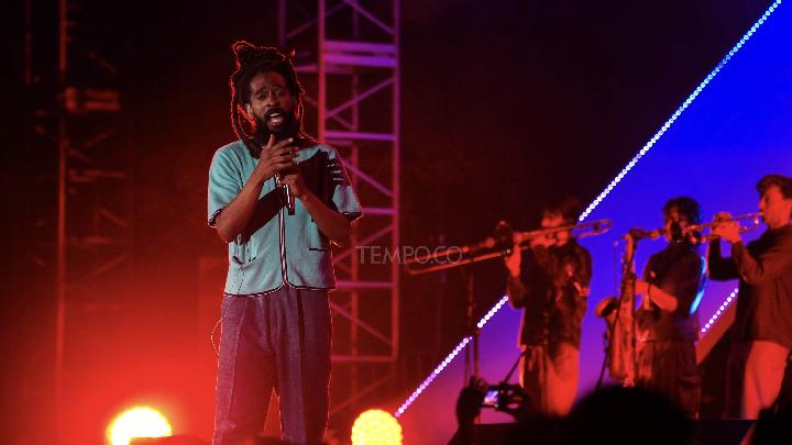 Thee Sacred Souls Serukan Dukungan Palestina di Java Jazz
