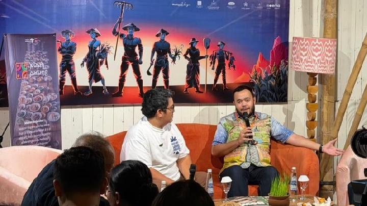 Jadi Keynote Speaker Ubud Food Festival, Walkot Padang Perkuat Branding Kota Gastronomi Dunia.