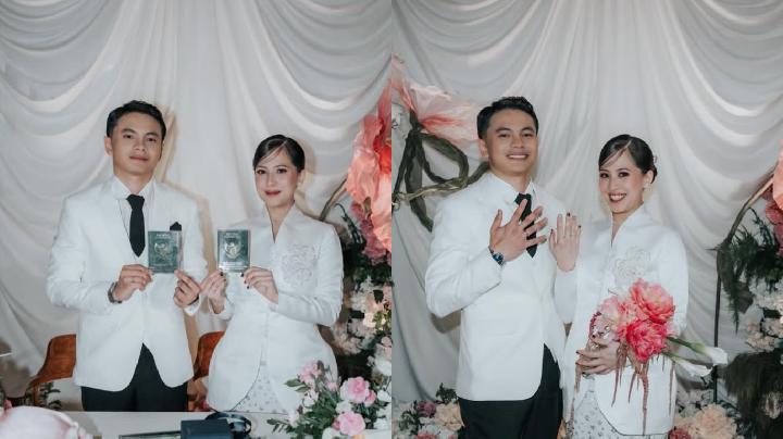 Putih Bersahaja, Style Adhisty Zara Menikah dengan Tsaqib