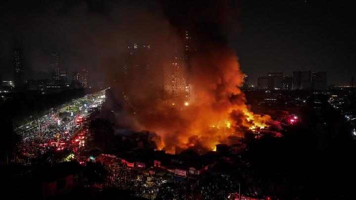 Lagi, Permukiman di Kebon Kosong Kemayoran Kebakaran