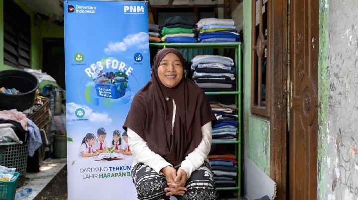 RE3 For-E PNM Menggerakkan Rantai Manfaat bagi Nasabah Laundry