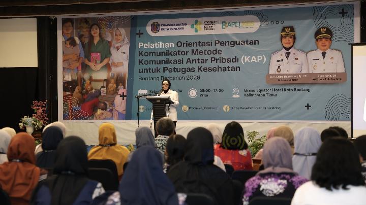 Pemkot Bontang Bekali 71 Tenaga Kesehatan Teknik Komunikasi Persuasif