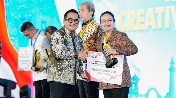 Pemkot Semarang Raih Penghargaan Creative Financing dari Kemendagri