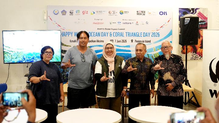 Besok Puncak Aksi Laut World Ocean Day dan Coral Triangle Day 2026 di Bali, Apa Aksi KKP dan Mitra sejak Mei?