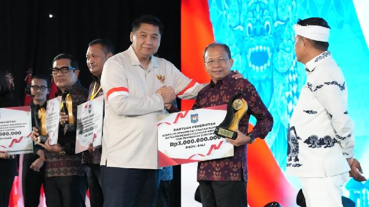 Pulau Dewata Juara Pertama di Dua Kategori Apresiasi Pemda Berprestasi 2026 Regional Jawa-Bali