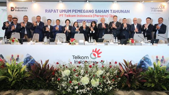 Gelar RUPST, Telkom Bagikan Dividen Rp 21,9 Triliun 
