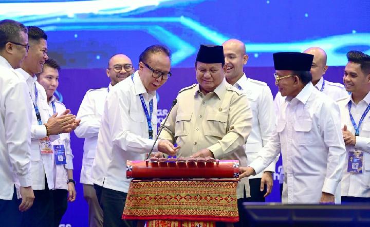 Prabowo Menyakini Hipmi Mampu Lahirkan Pemimpin 