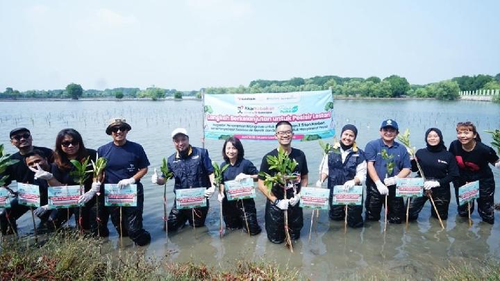 Pelindo Dukung Restorasi Ekosistem Pesisir Muara Gembong