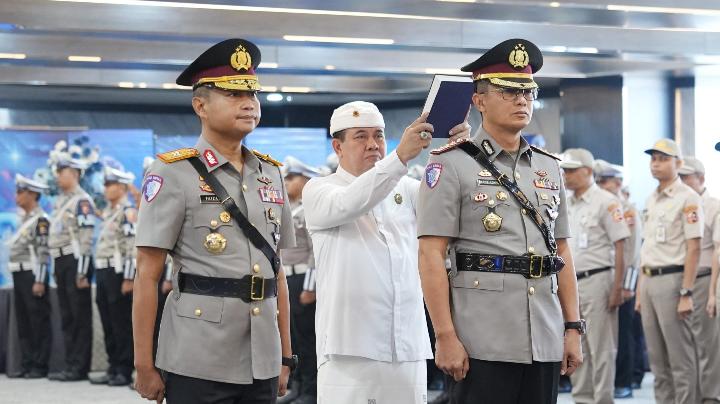 I Made Agus Prasatya Dilantik Sebagai Dirgakkum Korlantas Polri