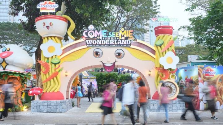 Senja di Come See Mie Fest 2026 Wonderland, Ruang Kreatif dan Healing Gen Z