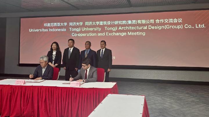 UI dan Tongji University Dirikan Pusat Riset Arsitektur di Asia Tenggara