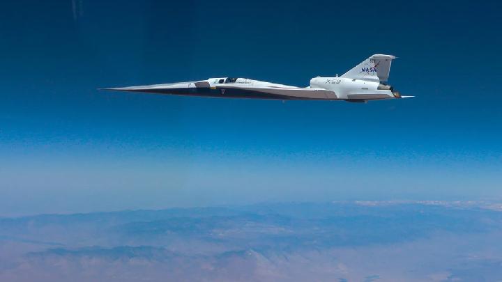 Jet X-59 NASA Tembus Kecepatan Suara