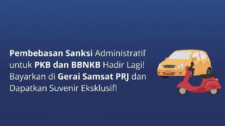 Bapenda DKI Buka Layanan Samsat di PRJ, Bebaskan Sanksi PKB dan BBNKB