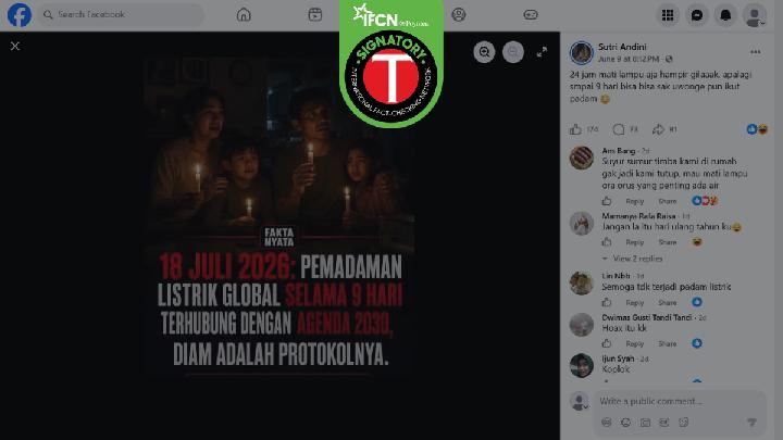 Fact Check: Is a 9-Day Global Blackout Starting on July 18?