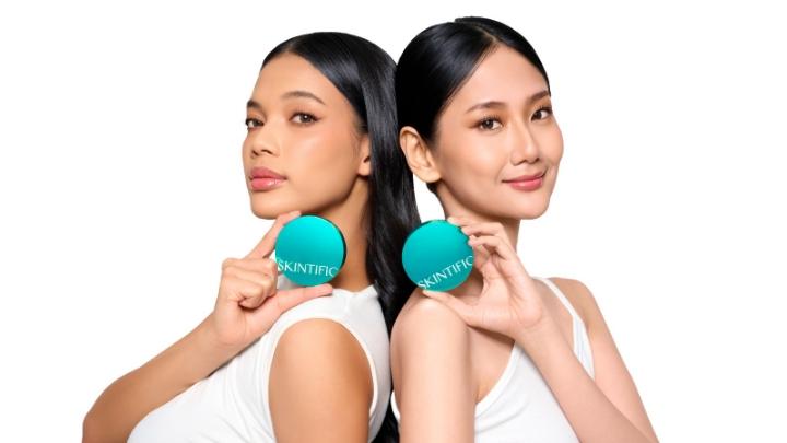 Skintific Perfect Stay Serum Matte Cushion, Flawless 10 Jam untuk Oily dan Acne-Prone Skin