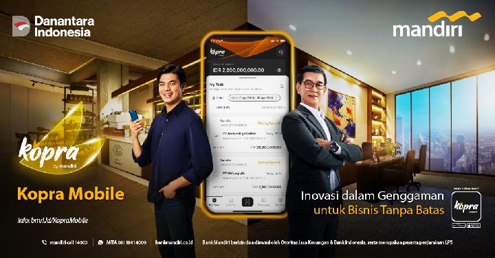 Bank Mandiri Hadirkan Fitur Transaksi Baru di Kopra Mobile