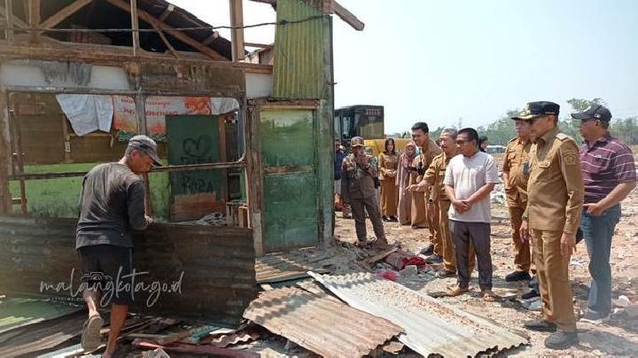 Usai Relokasi Pedagang, Pemkot Malang Bertahap Rehabilitasi Jalan Pasar Gadang