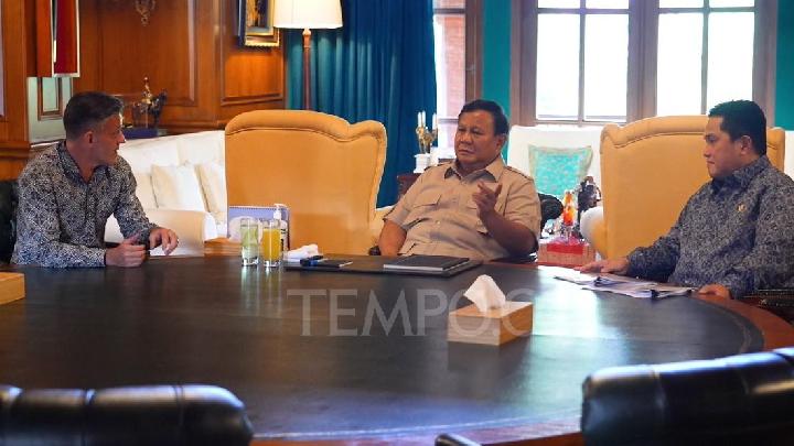 Prabowo WFH, Mensesneg: H-nya Jadi Hambalang