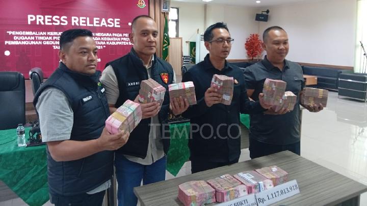 Jaksa Terima Pengembalian Uang Korupsi RSUD Parung