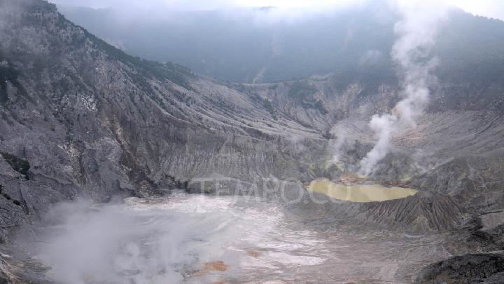 PVMBG: Gempa Tak Memicu Aktivitas Gunung Tangkuban Parahu